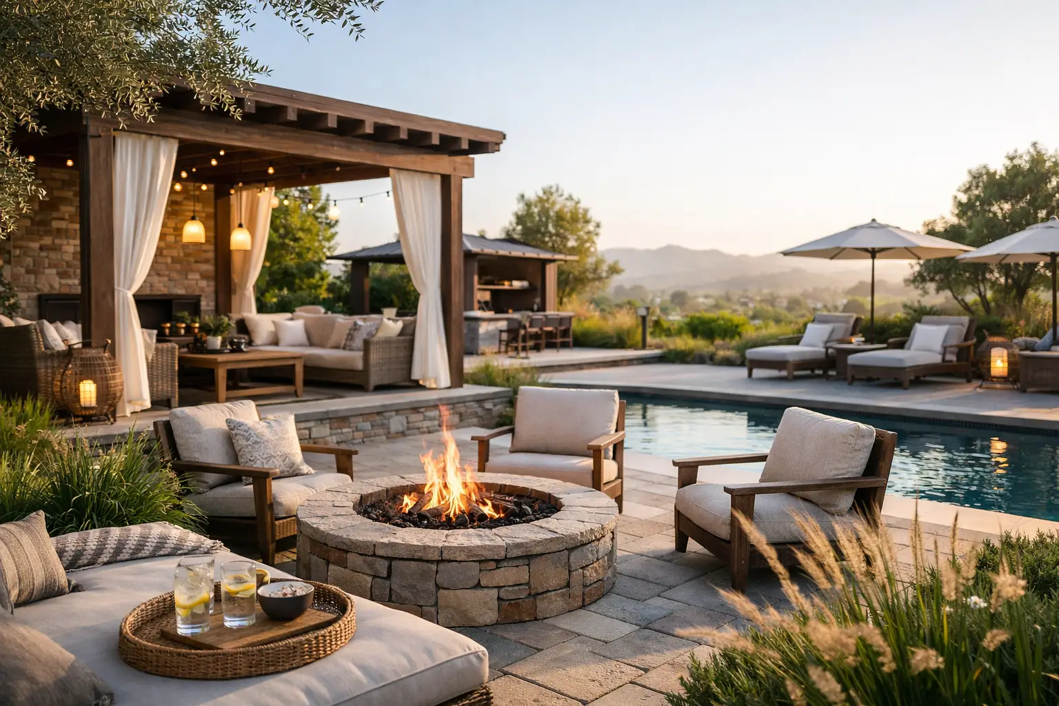 9 Outdoor Living Space Design Ideas