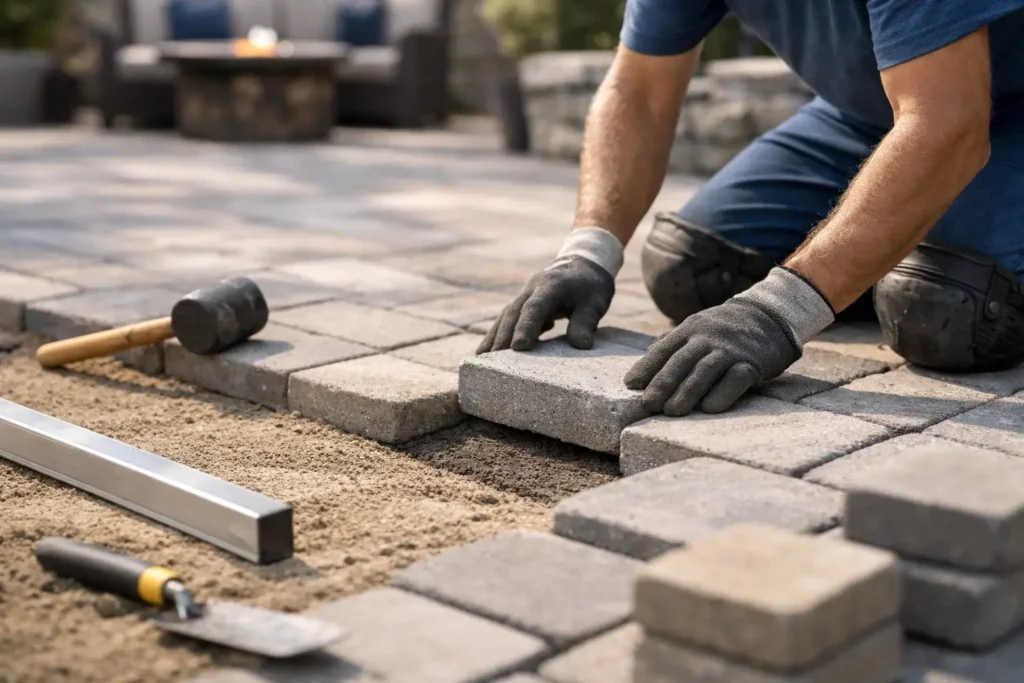 Patio Block Installation Done Right