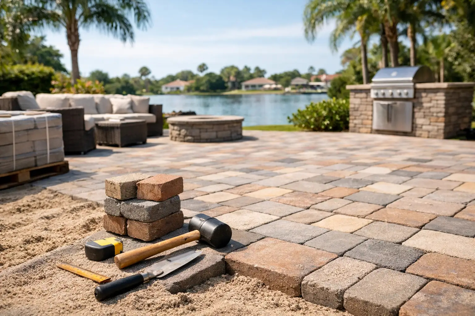 Patio Paver Installation Cost in Tampa Bay
