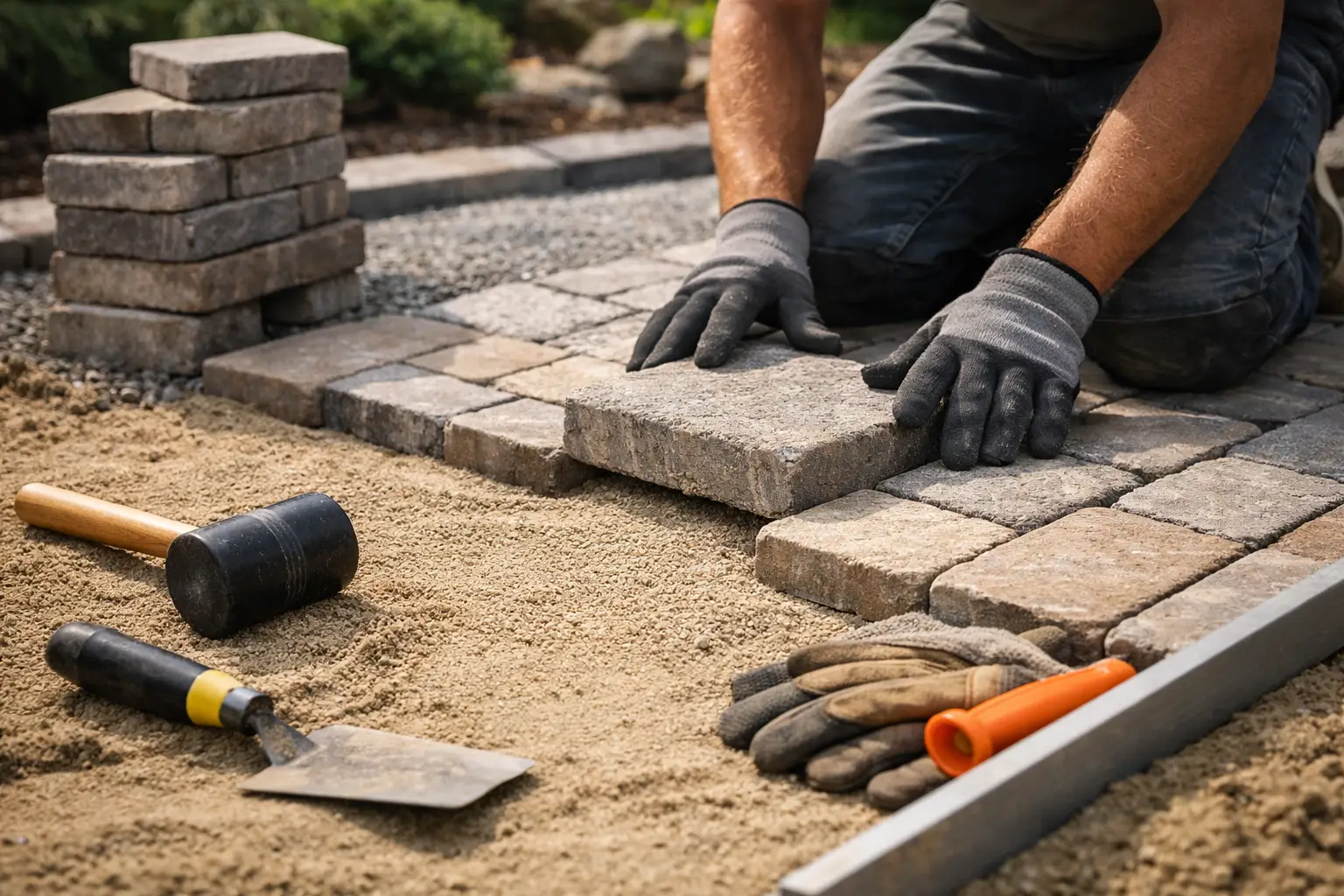 Step by Step Patio Paver Installation