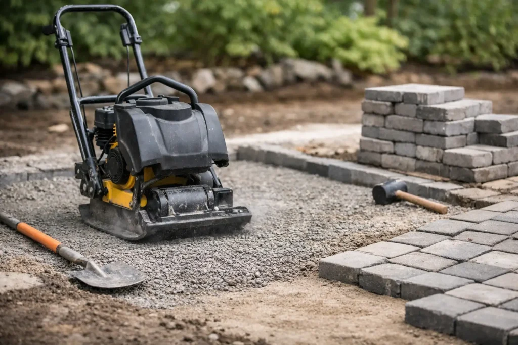 Base Compaction for Pavers Done Right