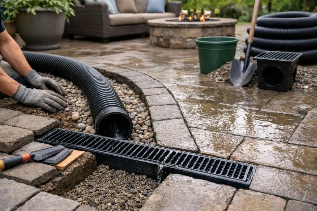 How to Improve Patio Drainage Properly