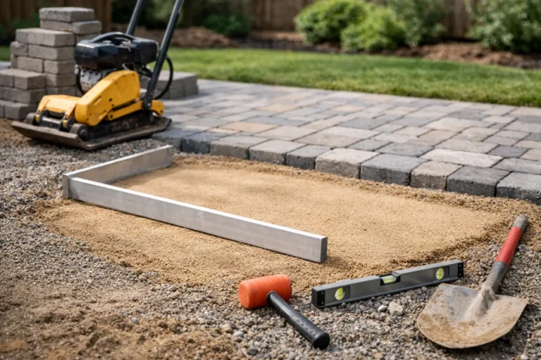 How to Prepare Ground for Pavers Right