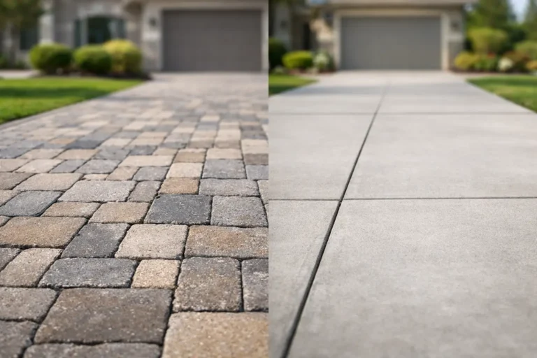 Pavers vs Concrete Driveway: Which Wins?