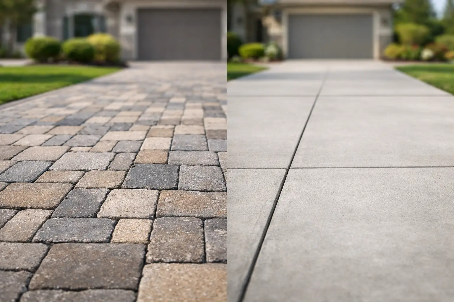 Pavers vs Concrete Driveway: Which Wins?